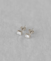 Ivy Emerald Cut Studs