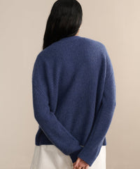 Cropped Cashmere Cocoon Cardigan