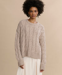 Cable Serena Crewneck