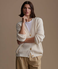 Cotton Cocoon Cardigan