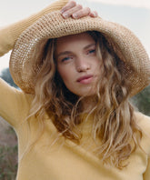 Crochet Raffia Sun Hat