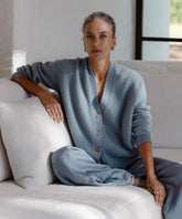 Cropped Cashmere Cocoon Cardigan