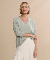 Flynn Cashmere V-Neck