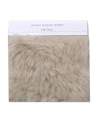 Fabric Swatch Light Taupe Shearling