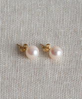 Large Loren Pearl Studs