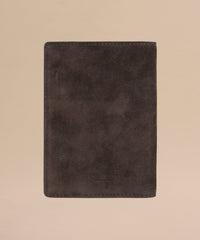 Suede Passport Holder