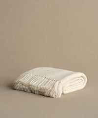 Alpaca Basketweave Throw