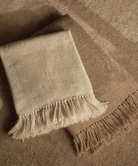 Alpaca Basketweave Throw