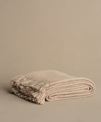 Alpaca Basketweave Throw