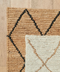 Wilder Diamond Jute Rug