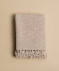 Alpaca Basketweave Throw