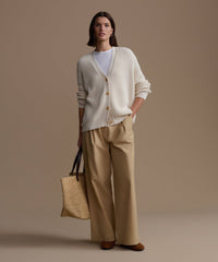 Cotton Cocoon Cardigan