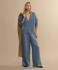 Cropped Cashmere Cocoon Cardigan
