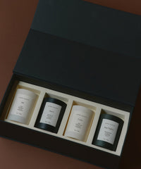 Glass Candle Gift Set