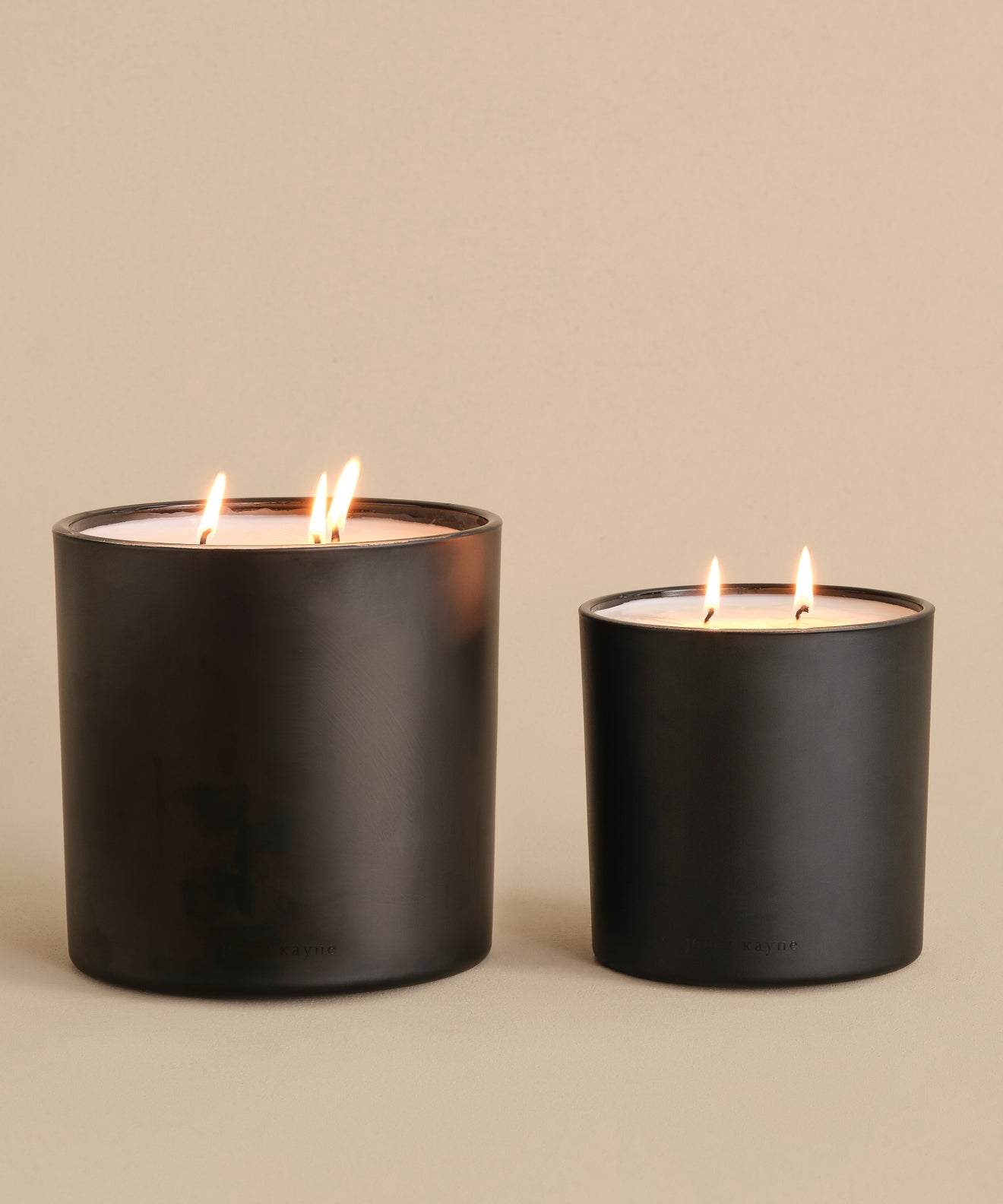 Large Aspen Glass Candle