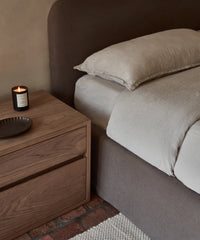 Dusk Linen Flat Sheet