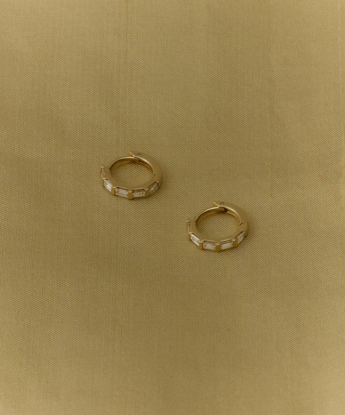 Merit Baguette Hoops