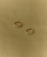 Merit Baguette Hoops