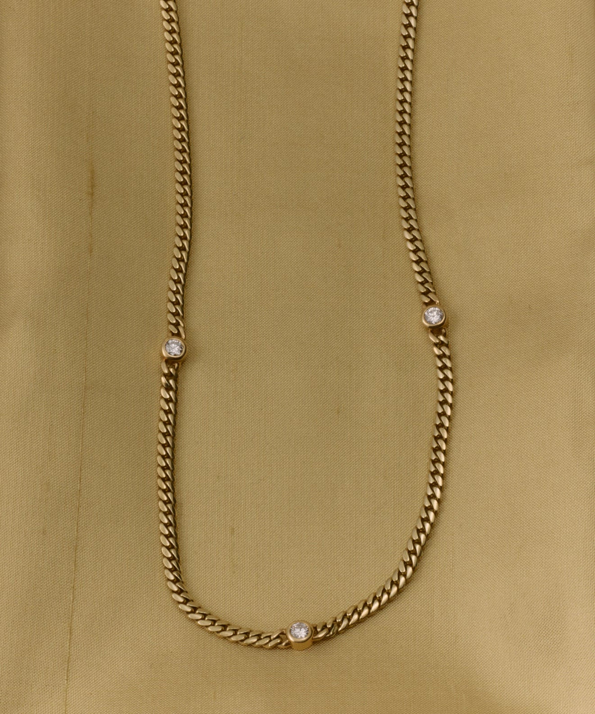 Merit Round Cut Diamond Necklace