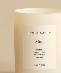 Mint Glass Candle