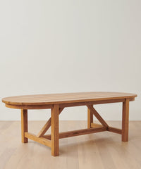 Outdoor Montecito Oval Dining Table