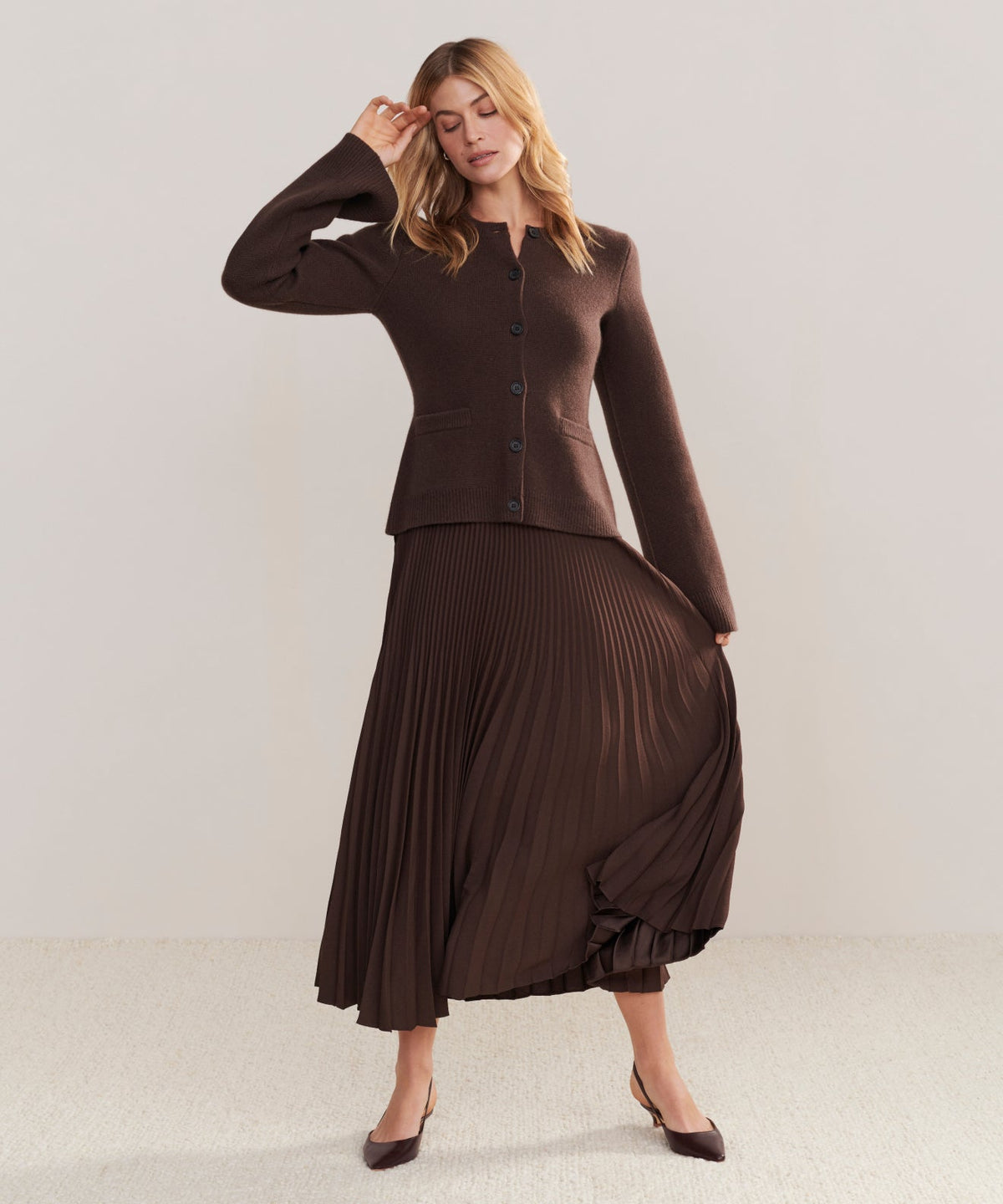 Pleated Skirt