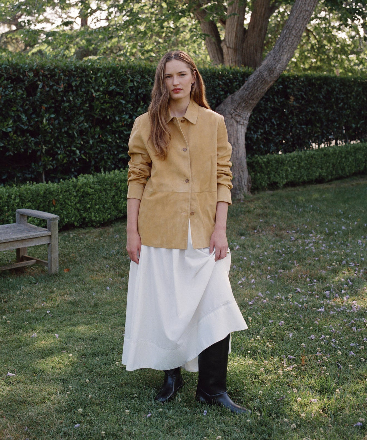 Suede Lennox Jacket