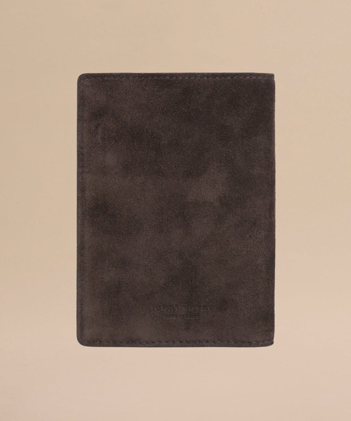 Suede Passport Holder