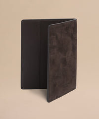 Suede Passport Holder